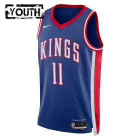 Dres Sacramento Kings Domantas Sabonis Nike 2024-25 City Edition Plava Swingman - Dječji